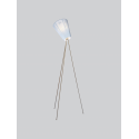 OSLO WOOD FLOOR LAMP blue/steel