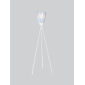 OSLO WOOD FLOOR LAMP blue/white