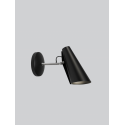 BIRDY SHORT ARM WALL LAMP, black/steel