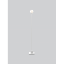 SNOW BALL FLOOR LAMP white