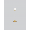 SNOW BALL TABLE LAMP brass