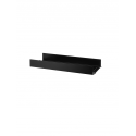 METAL SHELF, 58x20 cm, black