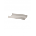 METAL SHELF, 58x30 cm, beige