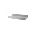 METAL SHELF, 58x30 cm, grey
