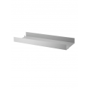 METAL SHELF, 78x30 cm, grey