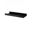 METAL SHELF, 78x30 cm, black