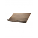 MAGAZINE SHELF, 58x30 cm, walnut