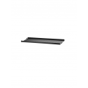 METAL SHELF LOW, 58x20 cm, black