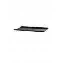 METAL SHELF LOW, 58x30 cm, black