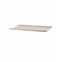 METAL SHELF LOW, 78x30 cm, beige