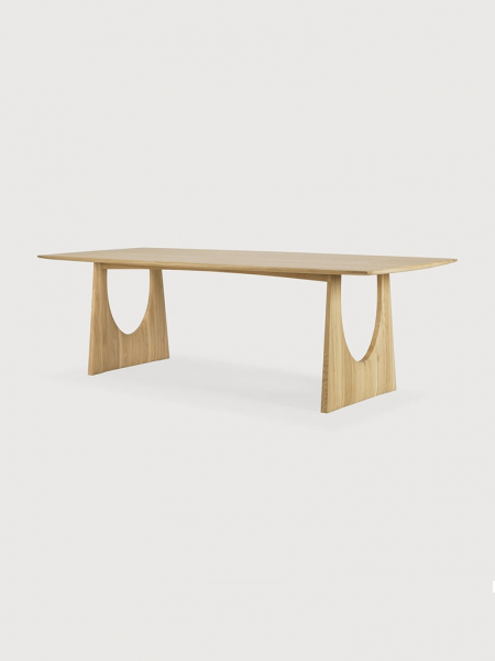 GEOMETRIC jedálenský stôl, oak