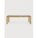 SLICE rozťahovací jedálenský stôl 160/240 cm, oak