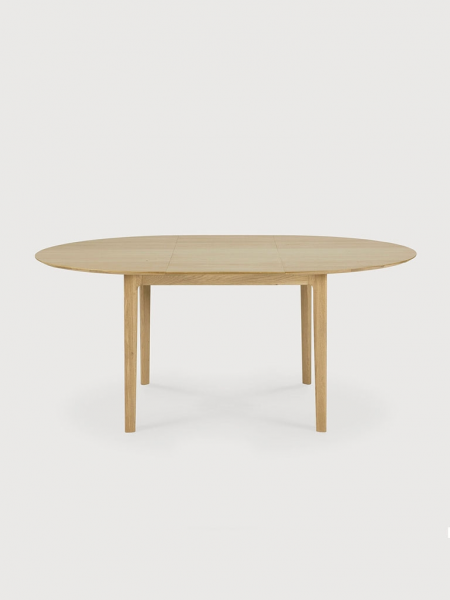 BOK jedálenský stôl rozťahovací okrúhly, oak
