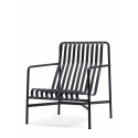 PALISSADE LOUNGE CHAIR HIGH, kreslo - Anthracite