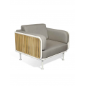 MINDO 100 2 lounge chair - kreslo, grey