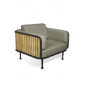 MINDO 100 2 lounge chair - kreslo, charcoal