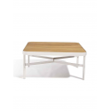 MINDO 100 coffee table square, stolík, Off White