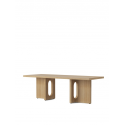 ANDROGYNE LOUNGE TABLE, prírodný dub