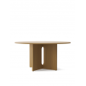 ANDROGYNE DINING TABLE - okrúhly jedálenský stôl, prírodný dub 
