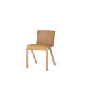 READY jedálenská stolička s čalúneným sedákom, Natural Oak/ Dakar 0250