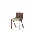 READY jedálenská stolička s čalúneným sedákom, Red  Stained Oak/ Bouclé 02