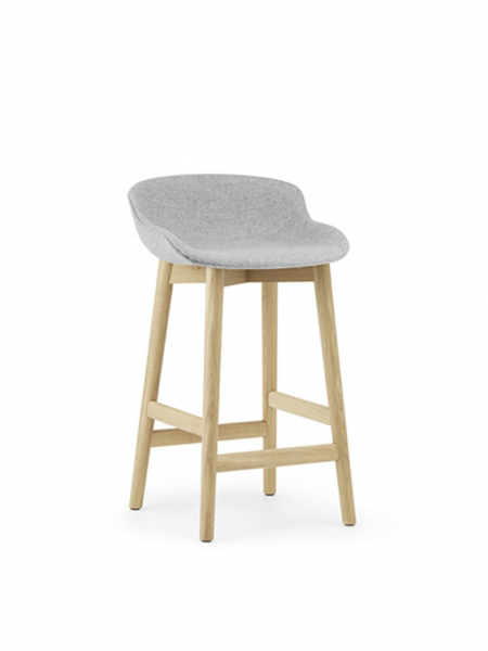 Hyg Barstool Wood Full Upholstery 65cm, čalúnená barová stolička 