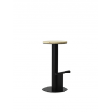 Pole Barstool 75 cm, Pine /Black