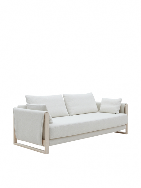 MADISON SOFA BED WOOD, pohovka/posteľ