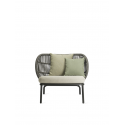KODO Lounge Chair, Set Combi 1 Fossil Grey Fig Green
