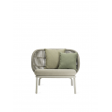 KODO Lounge Chair, Set Combi 1 Dune White Fig Green 