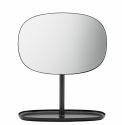 Kozmetické zrkadlo Flip black