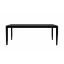 BOK jedálenský stôl, oak, black, 200 cm