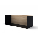 U SHELF M OAK čierna
