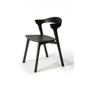 BOK jedálenská stolička, black, varnished