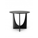 GEOMETRIC príručný stolík, black