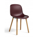 NEU 12 stolička, oiled oak/bordeaux
